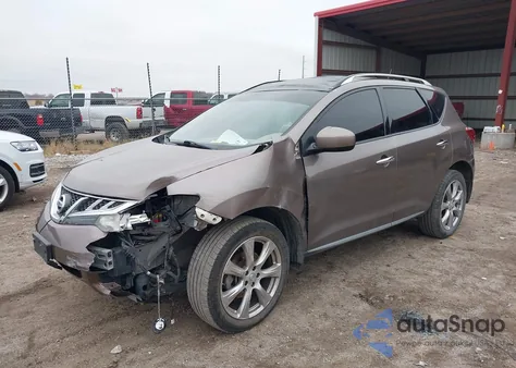 2012 Nissan Murano Le from USA, damaged, VIN JN8AZ1MWXCW223196